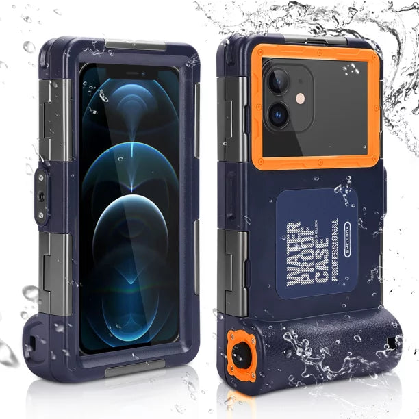 Photo Swimming with Underwater And Inch for to Snorkeling [15m/50ft] S2 Lanyard LCD Aquos UrbanX Phones all Diving Up 6.9 Protective Case Housing Surfing Video Waterproof Professional Sharp
