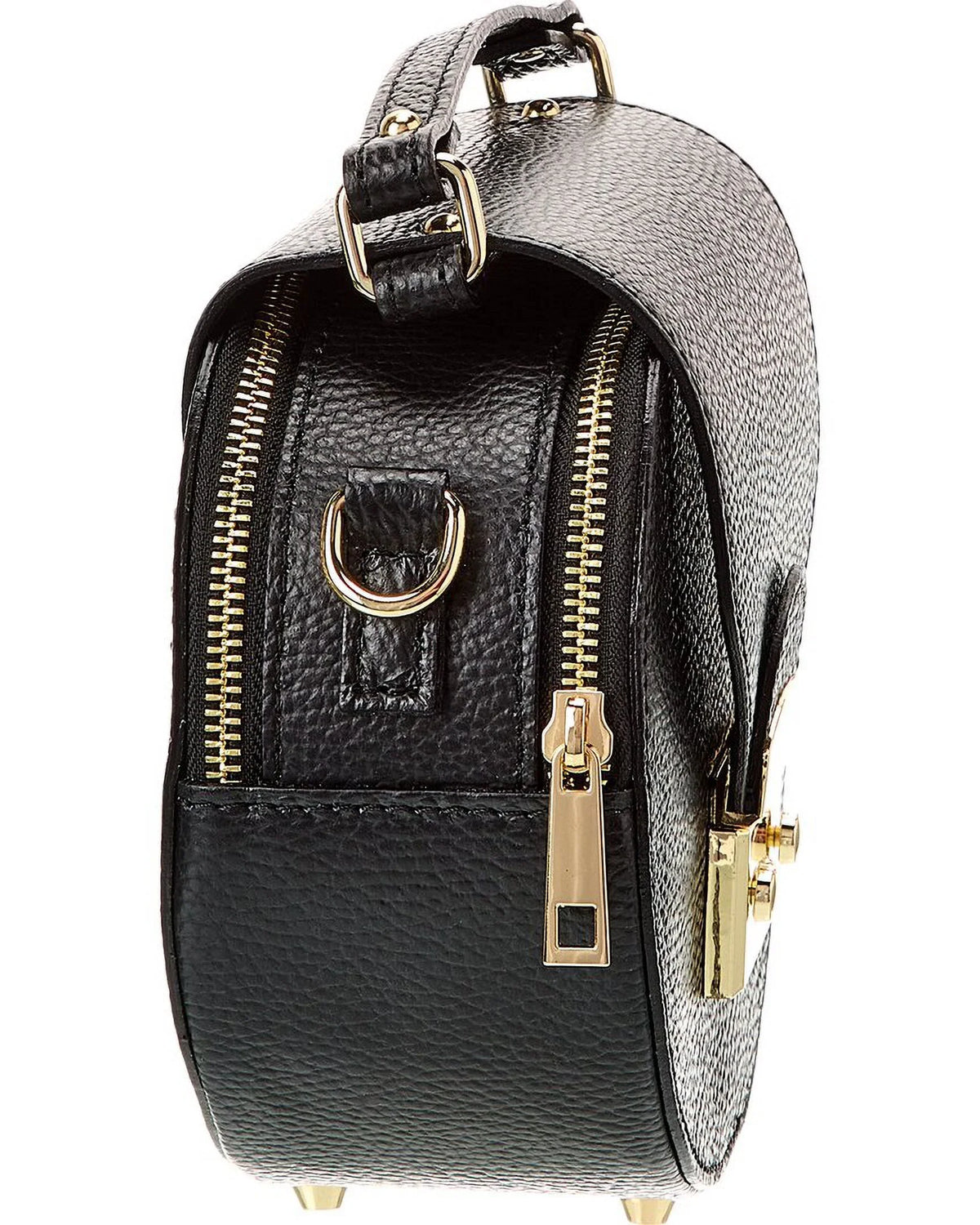 Crossbody, Leather York Persaman Black New Aline