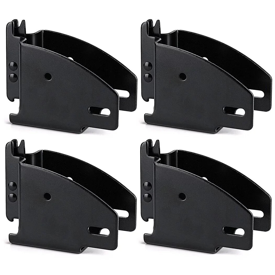 Accessories, Fittings, Cargo Beam Trailers, E Cargo Storage Trucks, Lumber Track Wood Wood Vans E for Brackets Track Socket Beam Down Tie RVs, 4PCS Brackets,