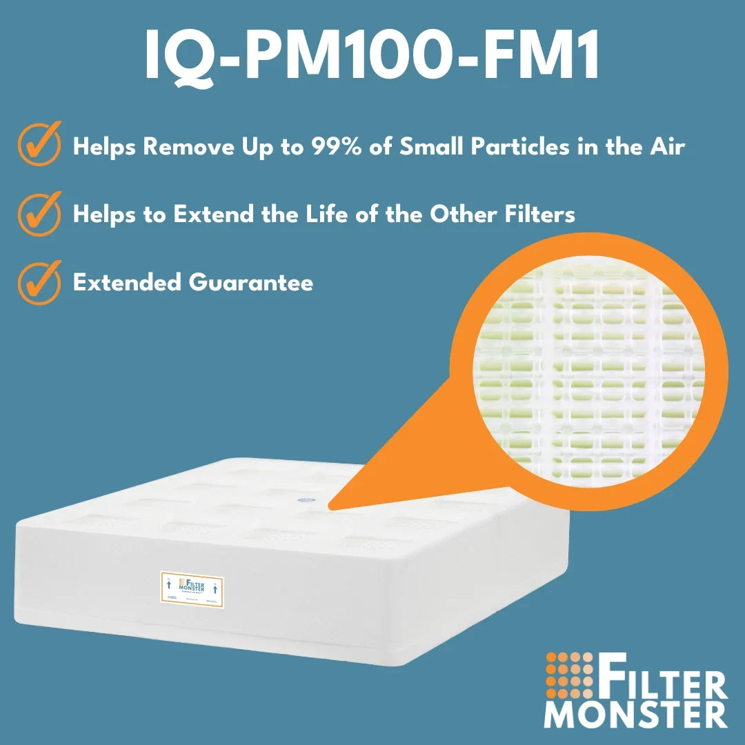 Filter-Monster with Pre-Max Branded Pre-Filter Series Replacement Compatible HeathPro IQAir Pre-Filter