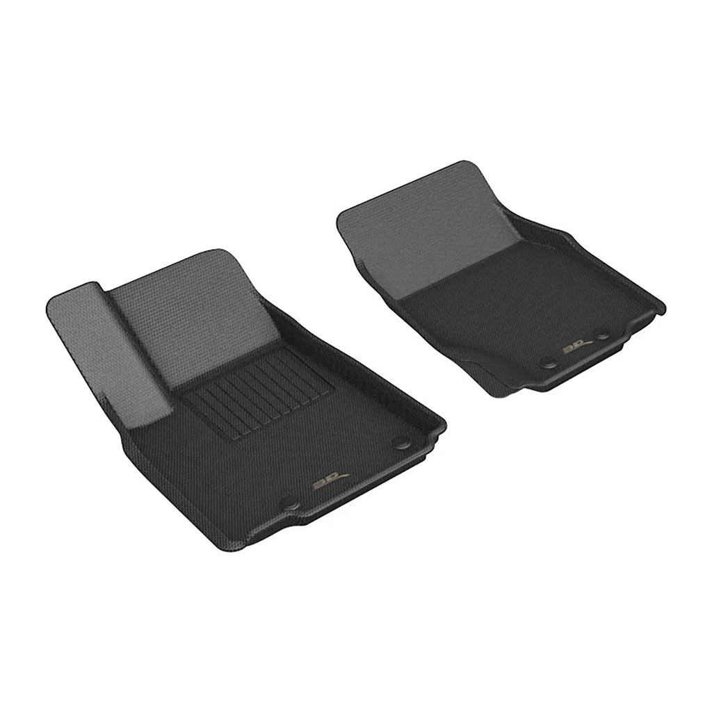 3D Mat L Front GRAND Row CHEROKEE with MAXpider Floor compatible (BLACK) 2022-2024 - KAGU JEEP