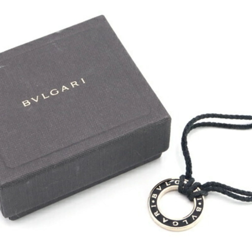 BVLGARI Black Bracelet Women's 35262 Pre-Owned Bangle (Good)
