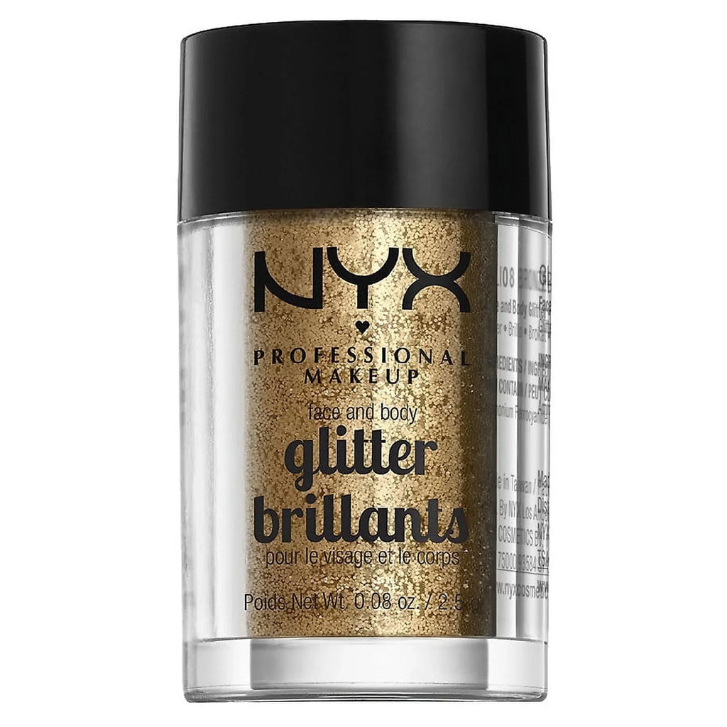 NYX Glitter, of Face Professional Bronze & 0.08 2 Pack Body oz Makeup