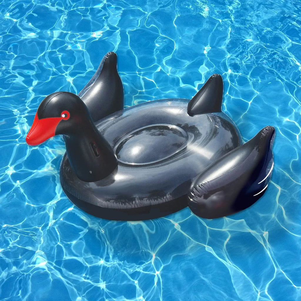 Swimline Pool Vinyl Float, Black Giant