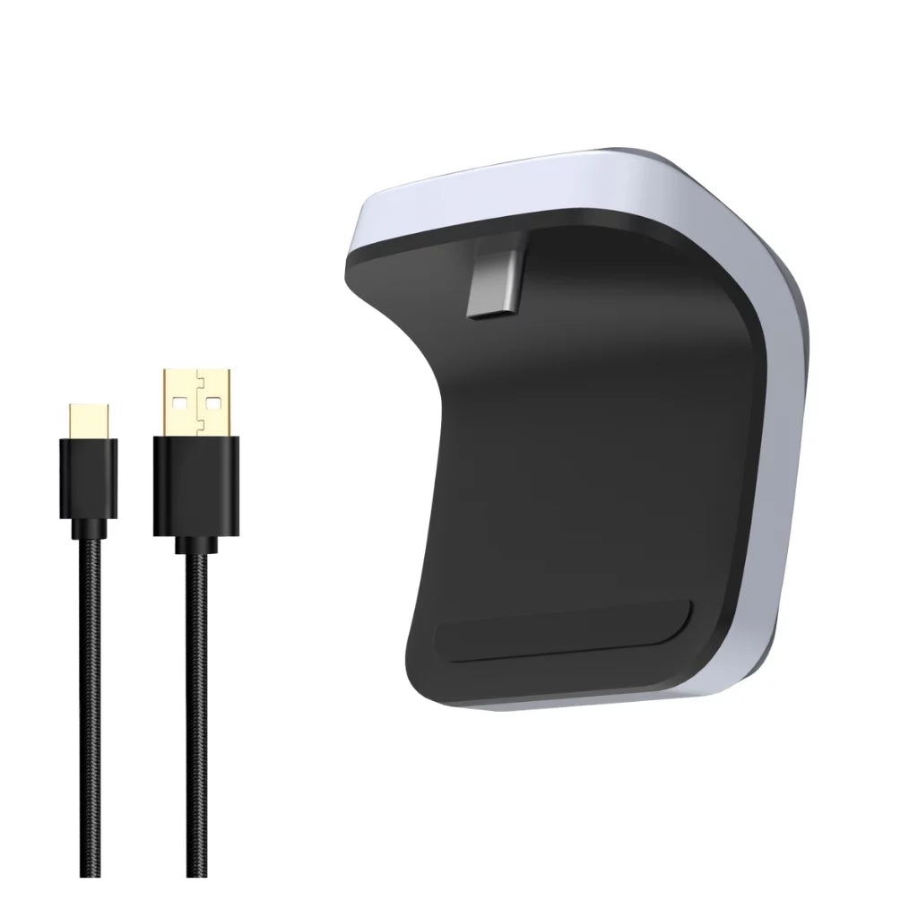 Cable Charge and Pack Sony Headset Bundle Black with Edition PowerPack 3D Battery PULSE Controller, Playstation Console Purple Surge Digital 5 Extra &