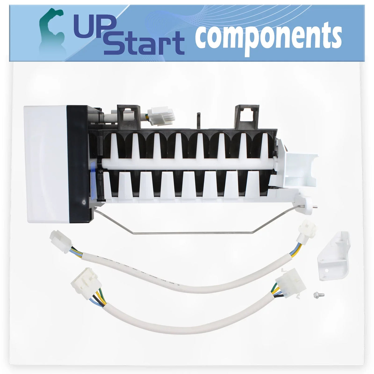 Ice Magic Icemaker D7824706Q Maker for W10190978 Chef with Compatible RC203PDA-DS09A Replacement - Refrigerator