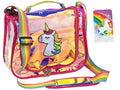 & Unicorn Set Accessory Notepad Toiletry Cosmetic Make-up Bag Bundle Bag Bag,