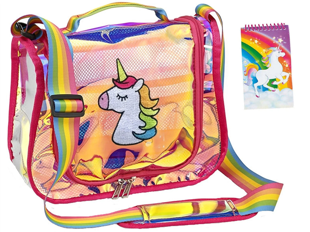 & Unicorn Set Accessory Notepad Toiletry Cosmetic Make-up Bag Bundle Bag Bag,