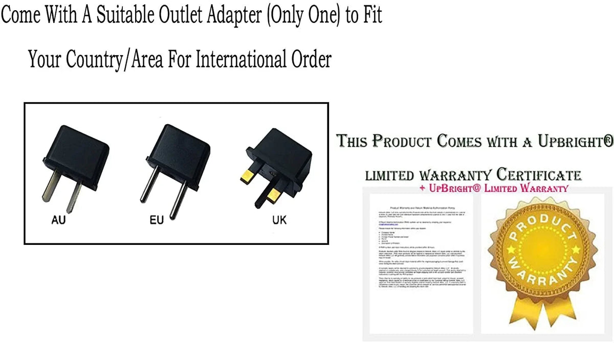 LONPOO New LP-001 Replacement Stand Sound Powered Power 900BR ES-900BR ES-800B Base Bluetooth for Sound Mini Small 700B UpBright ES-700B Adapter System Supply SoundBase AC/DC LP001 800B SoundStand TV