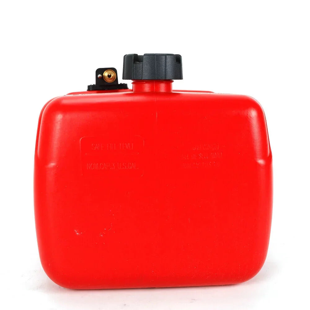 Fuel 3 Universal Miumaeov External with Outboard Connector Tank Tank Tank Fuel Motor Gallon Portable Motor Fuel