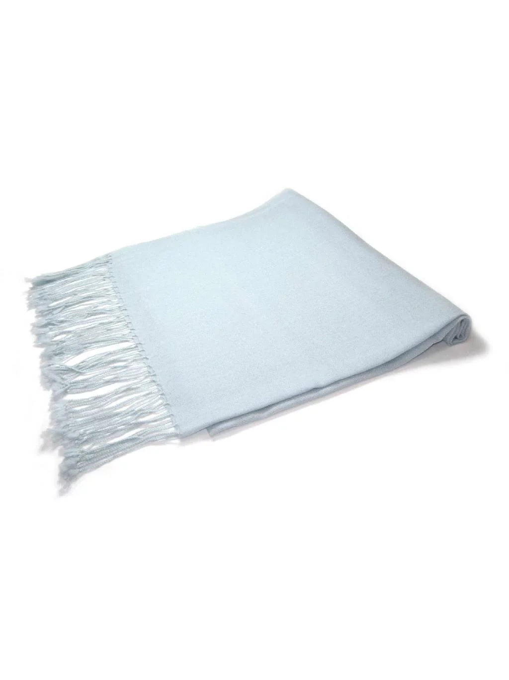 100% Color Womens BABY Solid Shawl Scarf Pashmina Wrap Wool Scarves Biagio BLUE