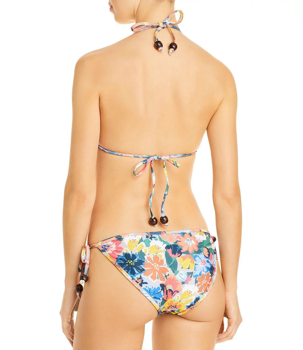 Bikini Floral Multi, A/B Shoshanna Top, Triangle Fiesta
