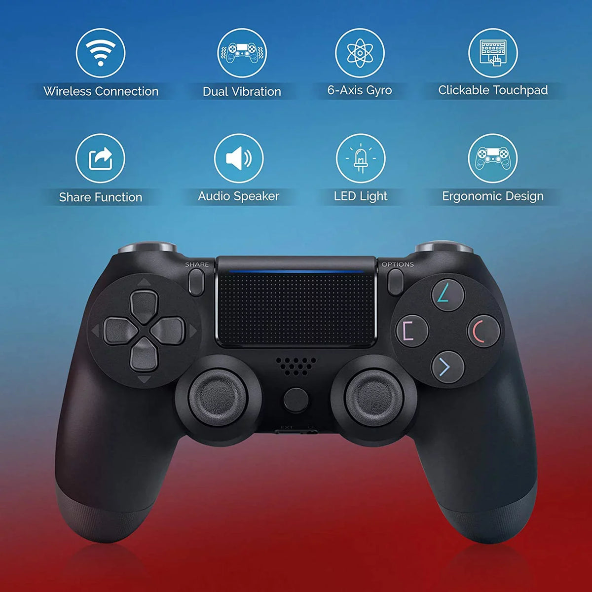 5G BlueTooth Samsung Compatible Plus Wireless (Black) Battery/Built-In PRO with Slim GamePad Galaxy Controller FE S21 1,000 Speaker/Gyro/Remote
