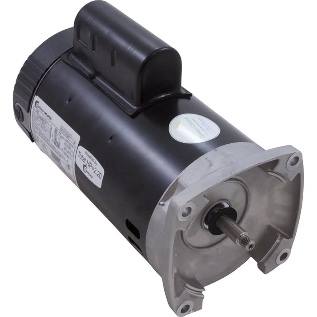 Motor 1.5 2-Speed Flange SQS1152R Century Frame Square hp 230V Pool 48Y #