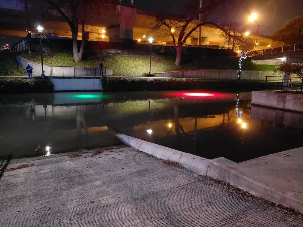 Light Underwater LED Remote Color Changing Multi-Color Control with Fishing Dock-7500