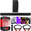 Streaming / HDMI Plan (2021) w/ with Protection Wireless Active Samsung 7.1.2ch + DTS:X Extended HW-Q900A/ZA Kit Cables Dolby + Bundle Subwoofer Atmos Deco Software with 2x Gear HW-Q900A Soundbar