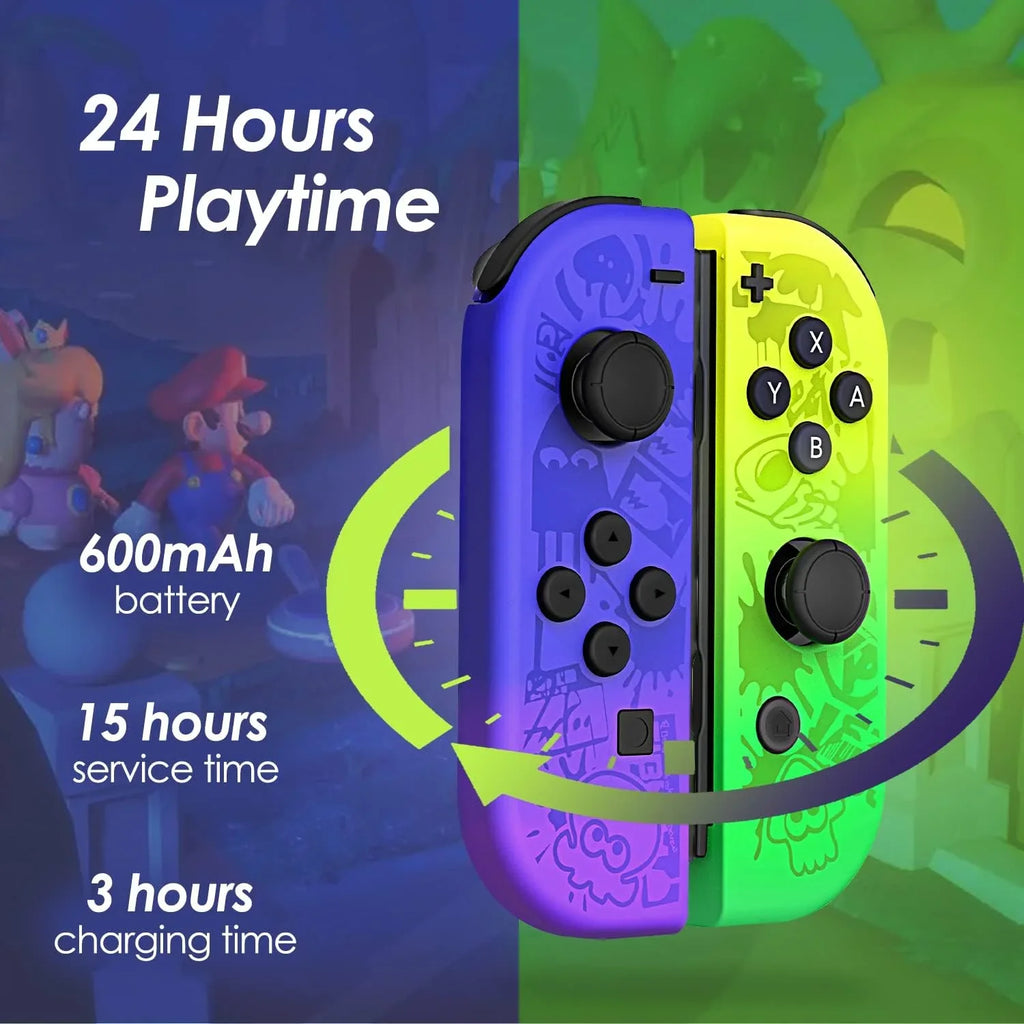 Special Edition Joy 3 Controller,Wireless Joystick- Nintendo Controllers cons Splatoon Switch Joy-Pad