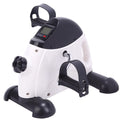 Portable Exercise Black Trainer Mini Bike & and White Use Feet Hands Home