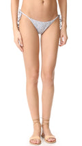 Tie Eberjey Small Kate Side BLUE Bikini US Swim Tesoro Bottom, FADED
