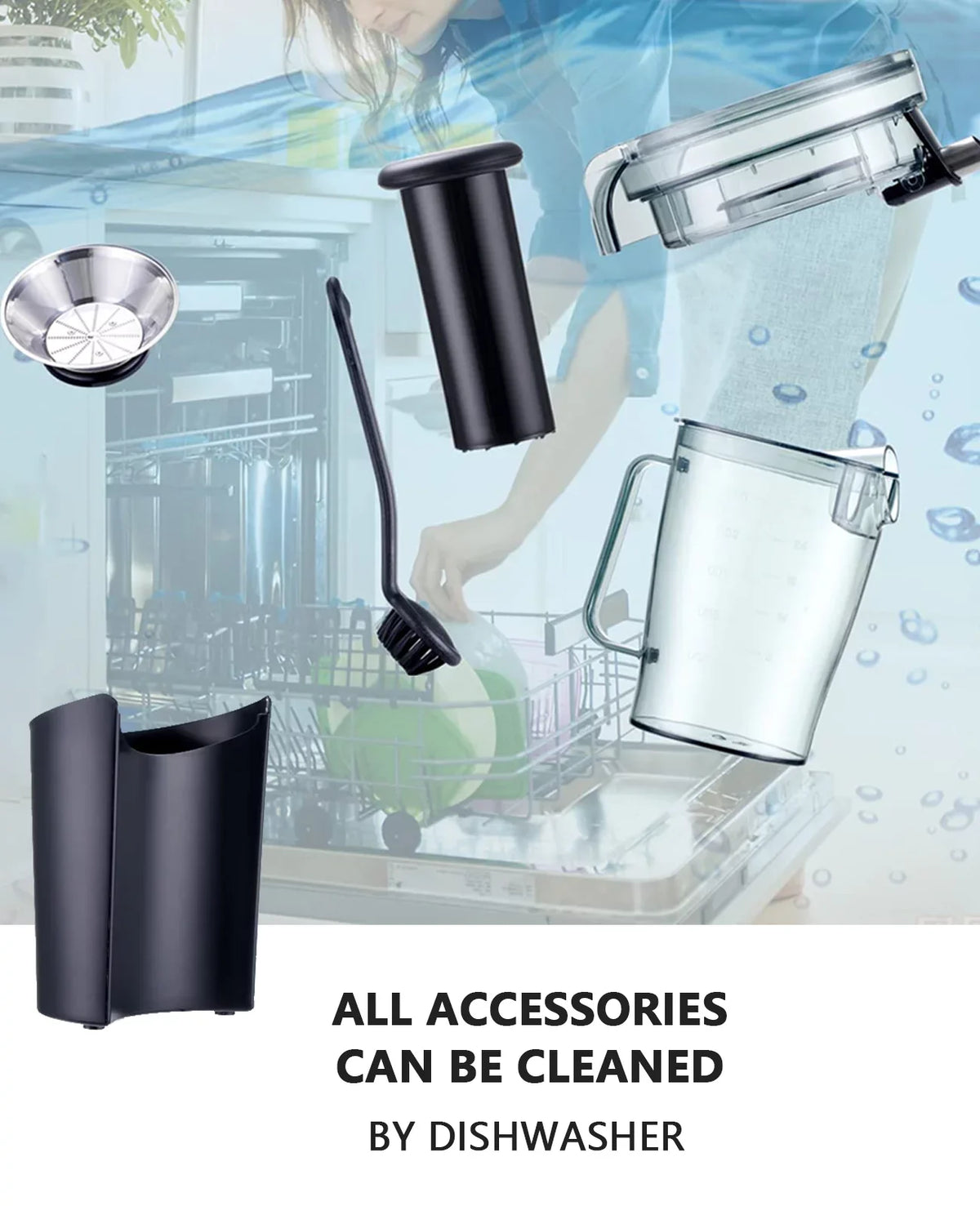 3" with Filter for Centrifugal Machines - Tainless-steel Anti-drip Feed Juicer Chute Vegetable Fruit