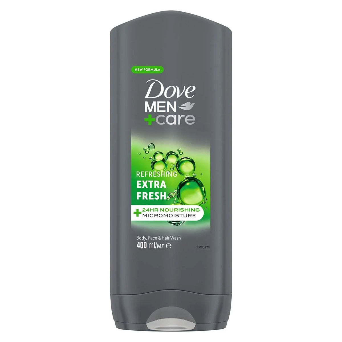 For And Technology With Extra 400 3 Men Refreshing Micromoisture Of Ml Care Men Wash Pack Dove Body Face Fresh Hair, + 24-Hour 3-In-1 Wash Nourishing Body