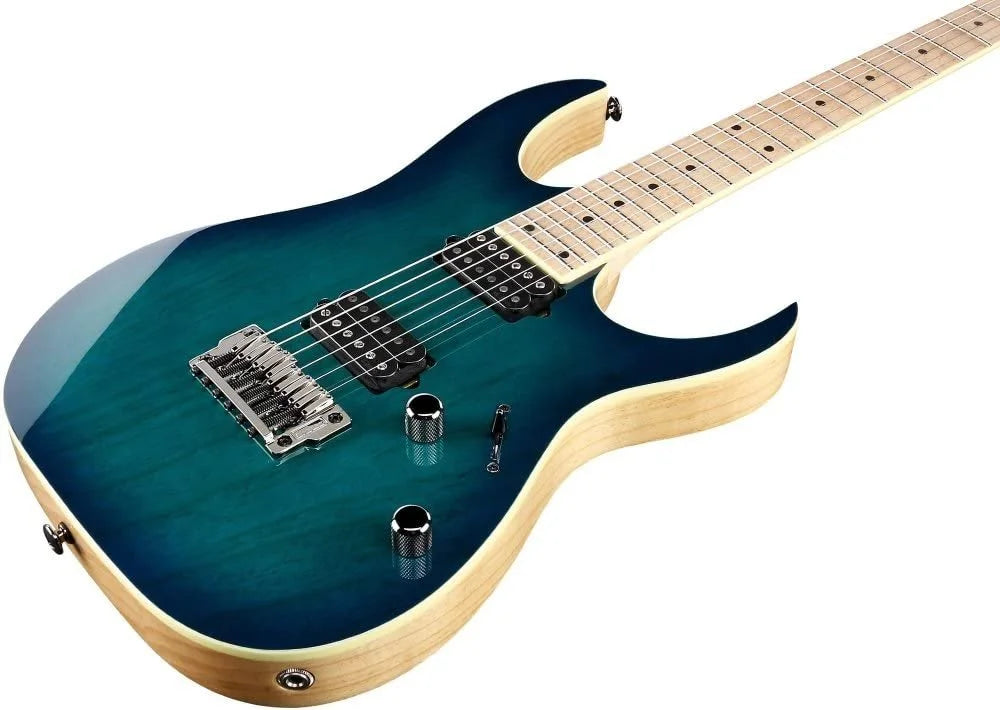 Green Guitar Prestige 6-String RG652AHMFX Series Nebula Burst Electric RG Ibanez