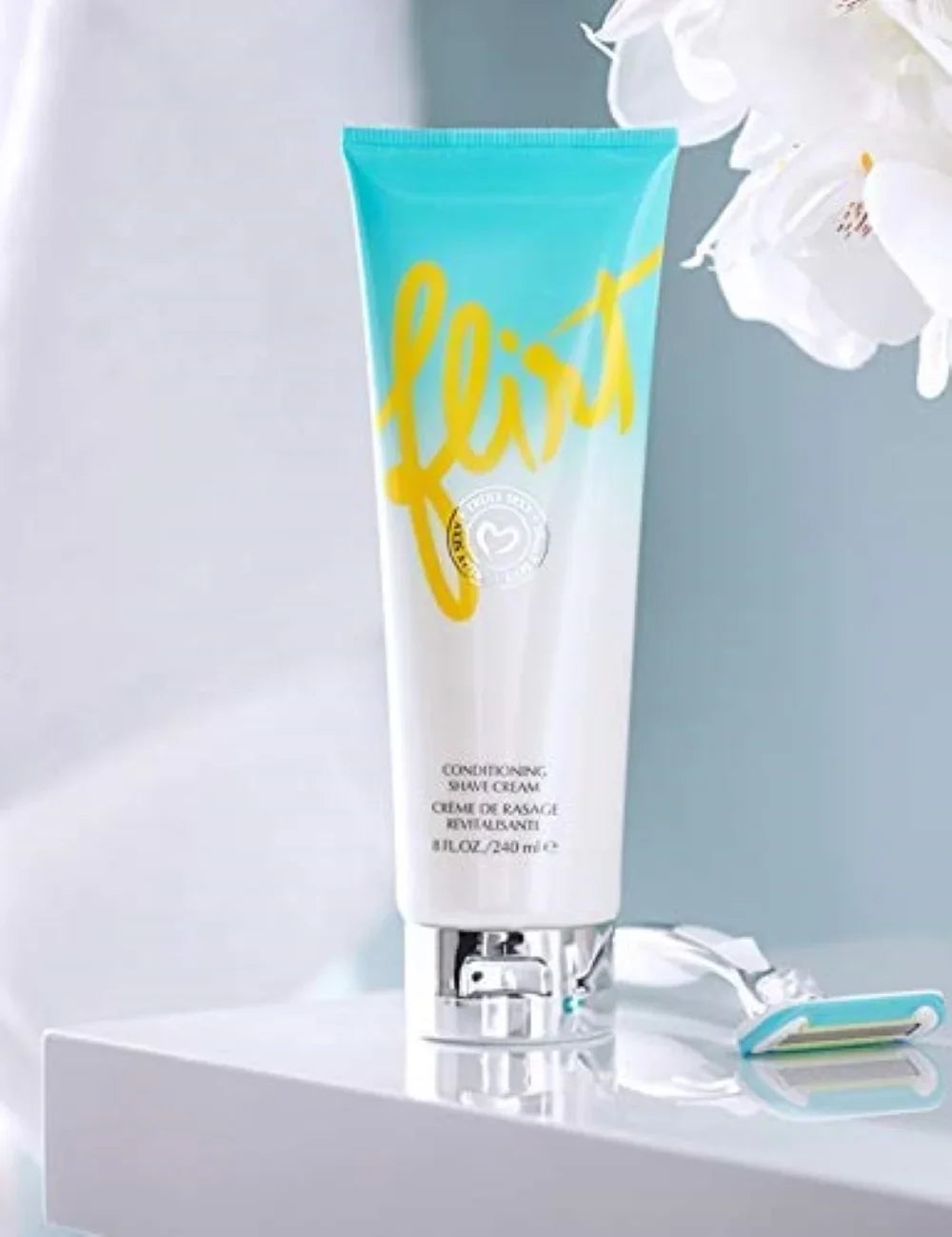 Women Pure Bikini Romance their Flirt Sexy and Underarms, Experience Smoothest for Coochy Cream Cream, to Cream, Scented Shaving Shave Legs, Conditioning Area, Truly