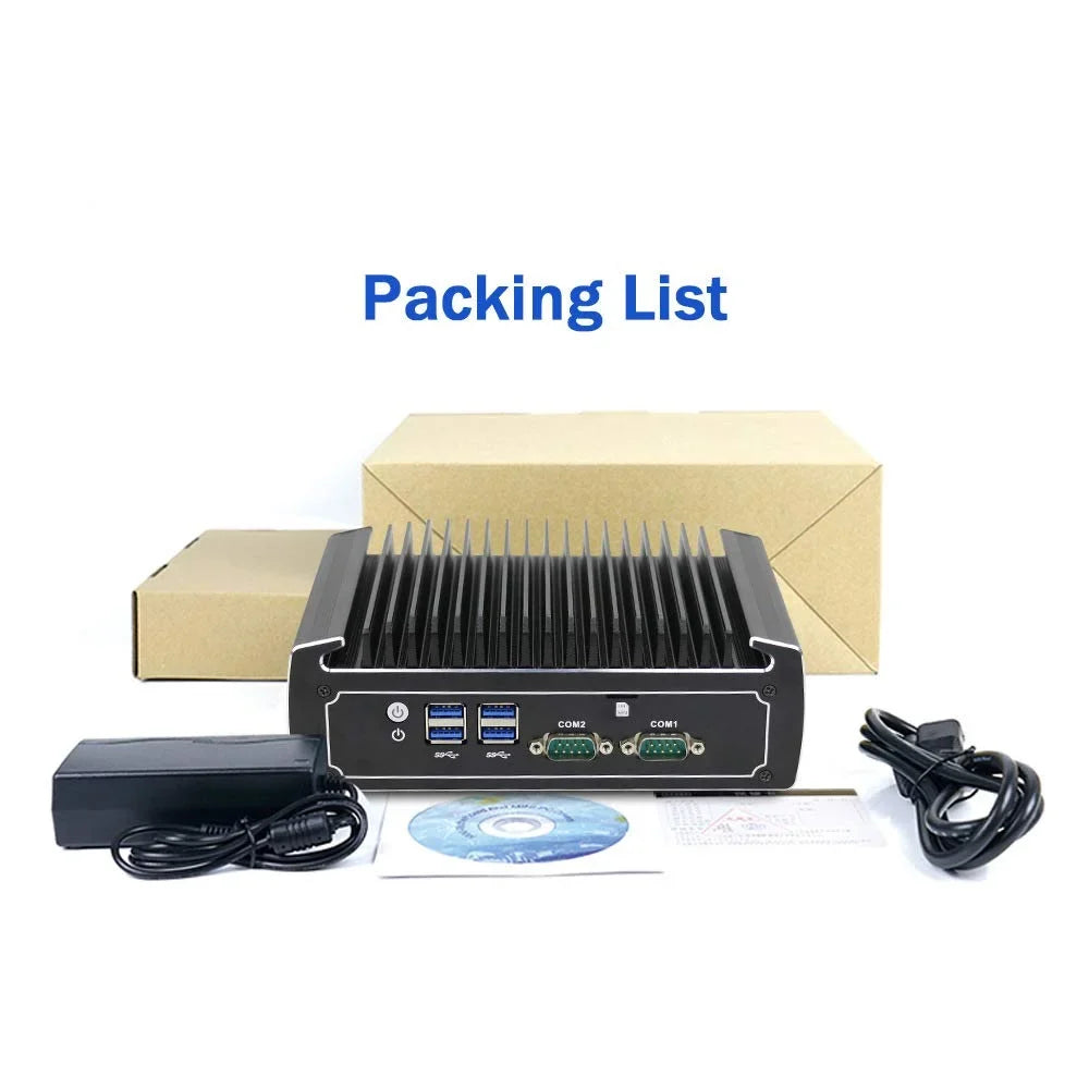 Core Nic, Mini 8th 10 Windows PARTAKER COM, 4 Cores Slot, HD, CPU, 8250U 1TB 4*USB3.0, Dual Gen, Card 8GB 4K 2 Fanless Industrial SSD Ram Powerful HDD, SIM Pro Mini PC, DP, 128GB Computer, i5