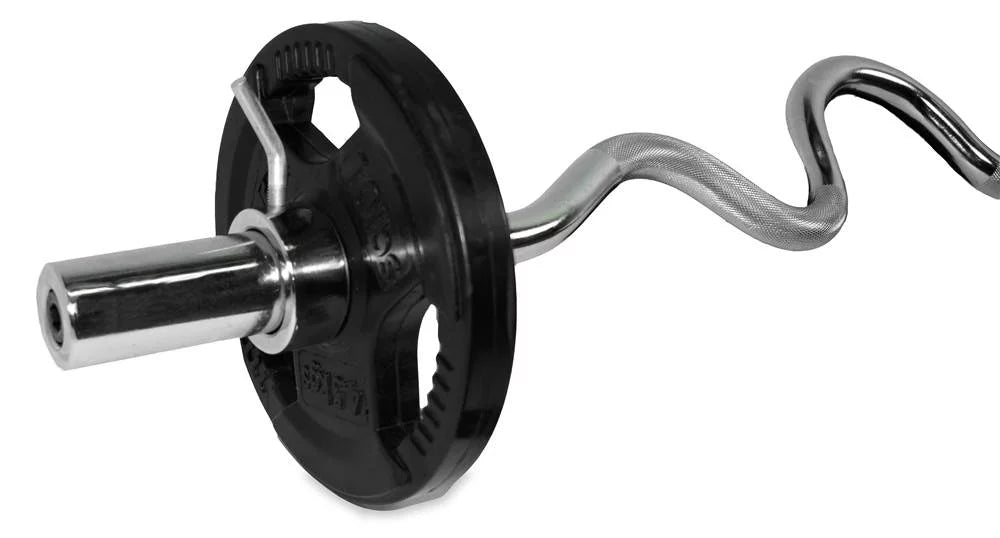 and Streel Valor Hand 47" Bar Arm Workout -28mm Fitness Body Curls EZ for Curl Grip Upper Triceps Knurled