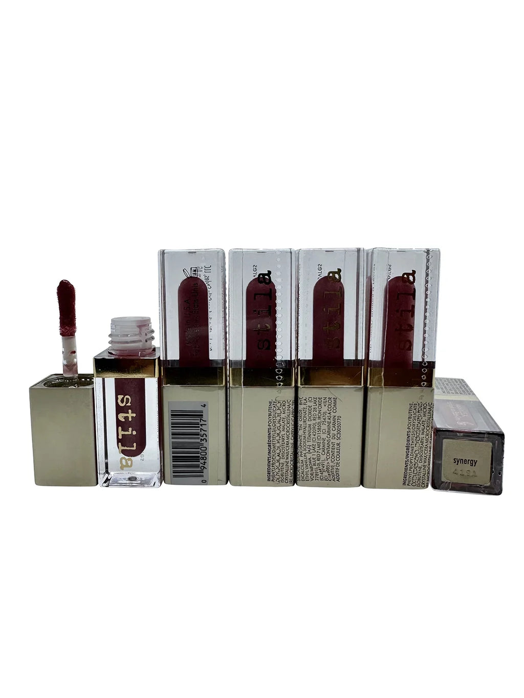 6 Gloss ml Boss 1.5 Stila Synergy Beauty Set of Lip