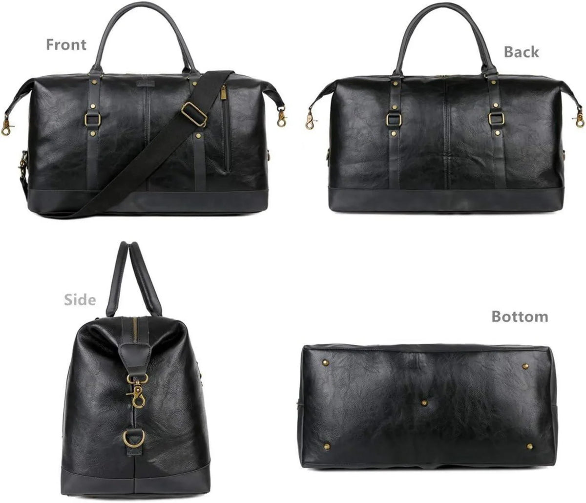 Overnight Bag Duffel Leather Fashion Co. FR 20 Travel