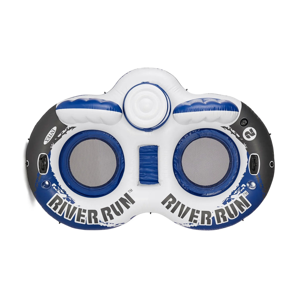 II Person Inflatable w/ Intex 2 Run Pool Tube River Float Pack) Cooler (18