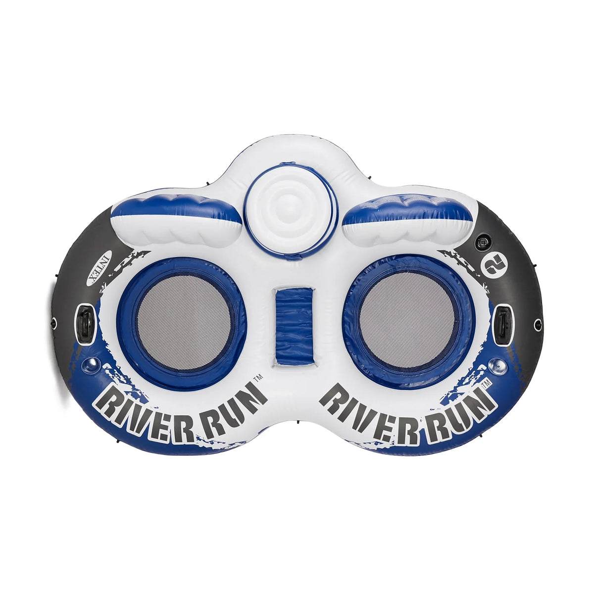 II Person Inflatable w/ Intex 2 Run Pool Tube River Float Pack) Cooler (18