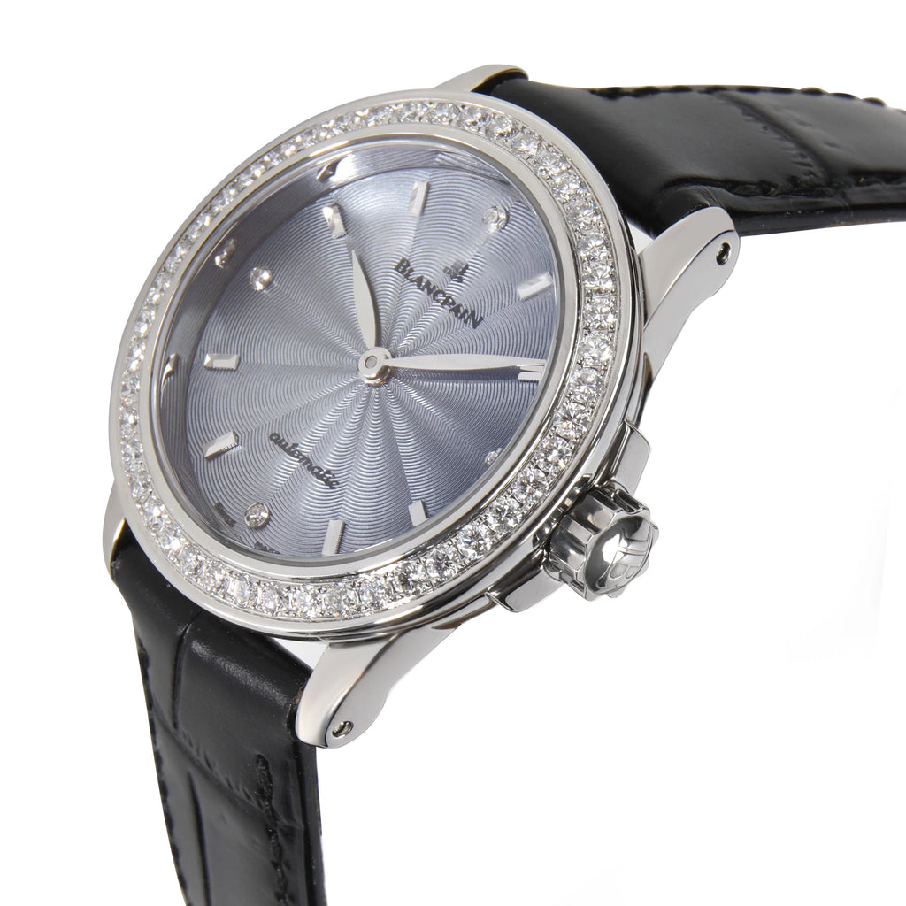 in Watch Stainless Women's Léman Steel Blancpain Pre-Owned 2102