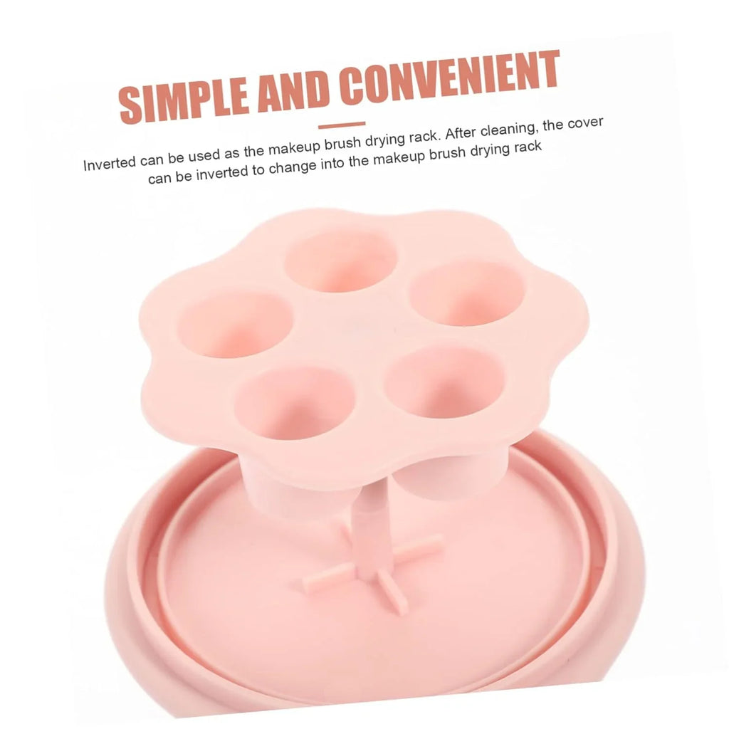 Cosmetic Makeup Rack Makeup Sets up Limpiador 4 Cleaner De Tools Brush Brush De Bowl Self Brush Make Brushes Brochas Cleaning Cleaner Pp & Made Makeup Maquillaje Storage Brush