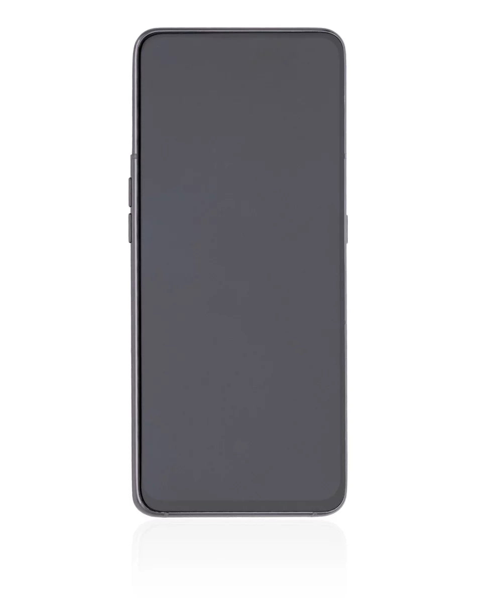 With Frame A80 (A805 Galaxy (Refurbished) Assembly Samsung 2019) Black) For Compatible / Replacement (Phantom OLED
