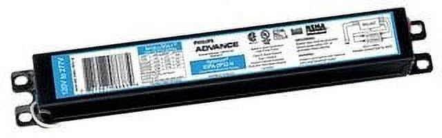 Fluorescent Lamp (2) Ballast Optanium Watt Advance - 277 Volt 120 Electronic F32T8 32 Philips IOPA2P32HLN35M