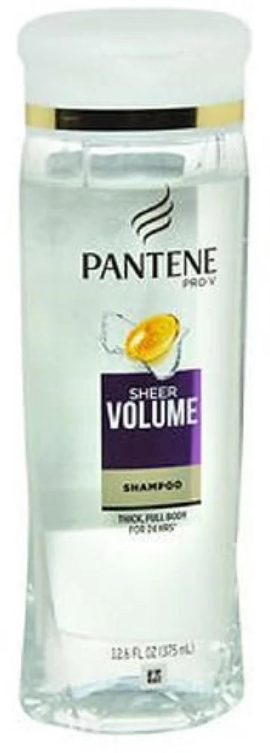 Full Pantene Pro-V (Pack Shampoo of 2) Thick, Body oz Volume Sheer 12.6