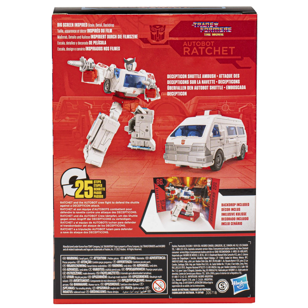 Transformers Series Figure Transformers: 86-23 Action Voyager Movie (6.5”) Studio Autobot The The Ratchet