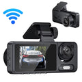 Camcorder Clear Driving Dash Recorder Recorder Camera Andoer Angle Car Multi-Language Mirror Rearview Wide Recording Safety Car Cam 3 Video Car Auto Cameras