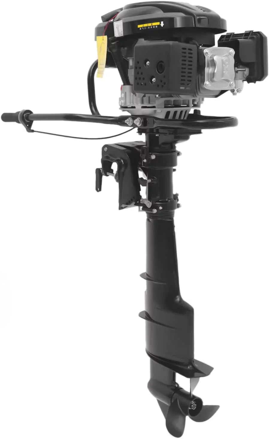 System Fishing for Stroke Motor Outdoor MONIPA Duty 7.5HP Outboard 4 Aquaculture Air Black Engine Motor Outboard with Adventure Heavy Cooling Boat