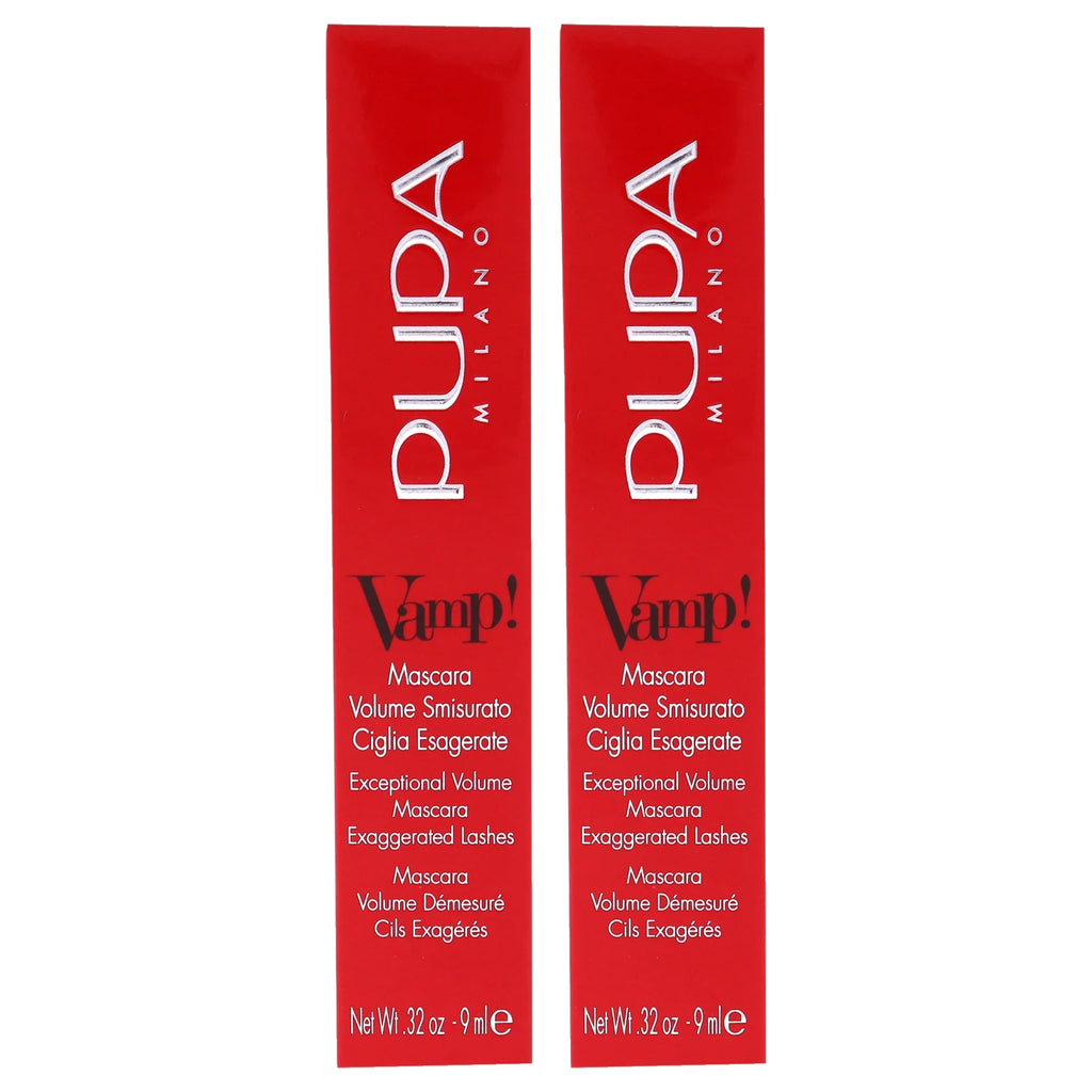 of , 300 - Mascara 0.32 Deep Night 2 Mascara Pack oz Vamp! Pupa - Milano