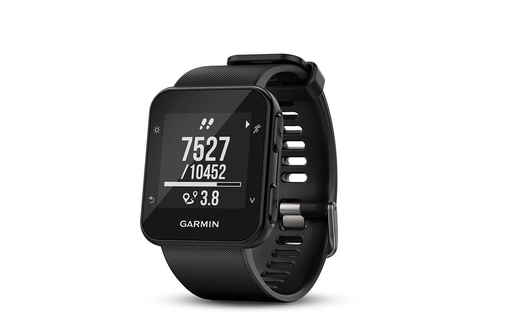 35; Forerunner Easy-to-Use Running Garmin Watch, 010-01689-00 GPS Black