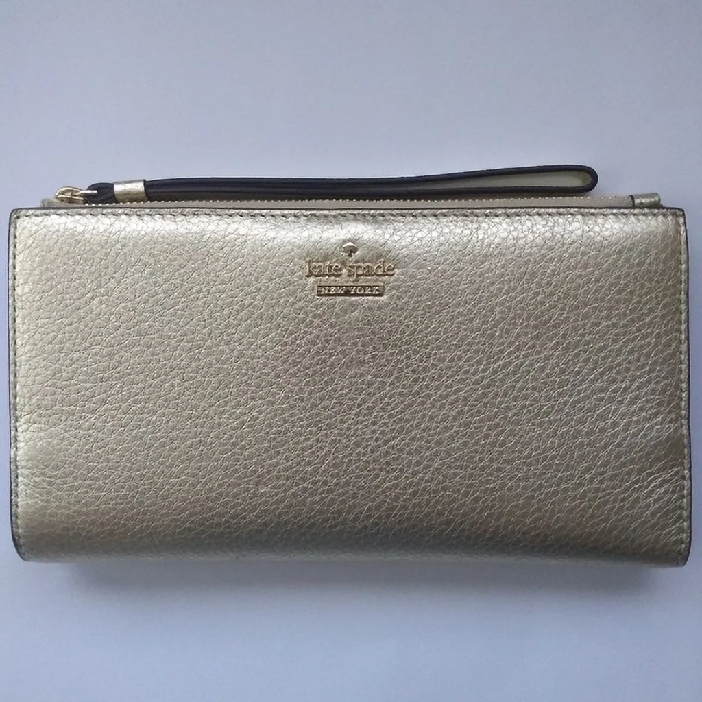 Kate Wallet Gold Blake Eliza Wristlet Dot Street Spade