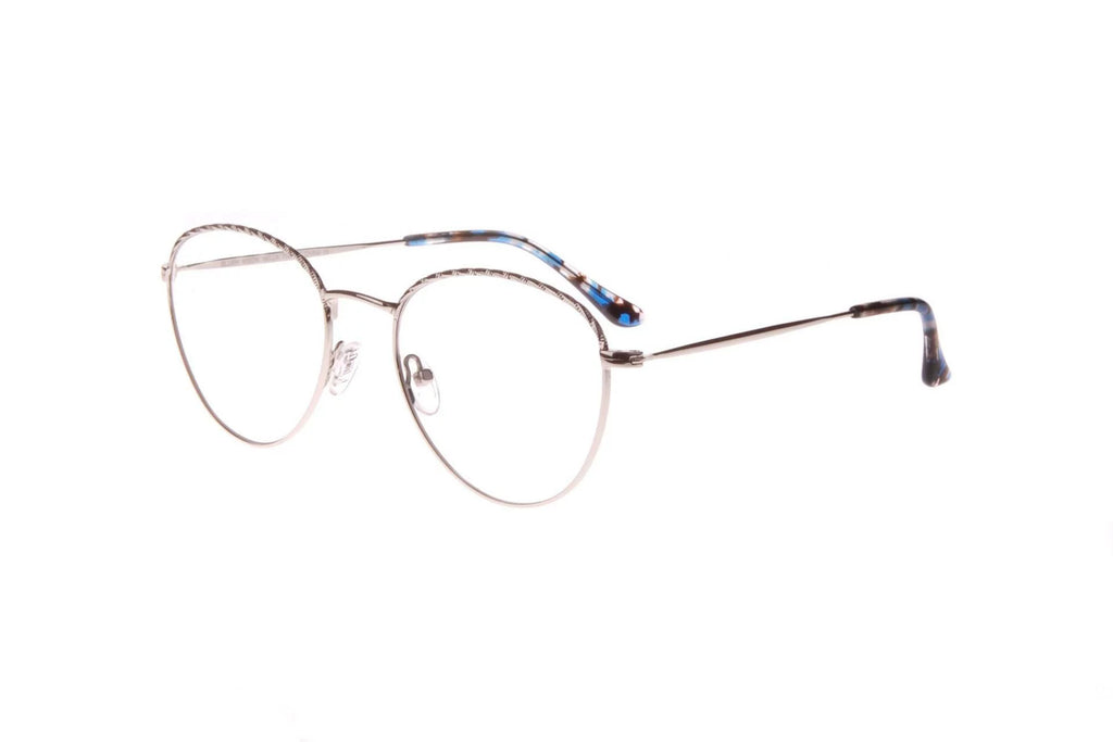 Designer NELLA Case New with Inspired BLUSH Silver 52mm Eyeglasses