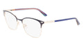 Eyeglasses 21124 Blue CK 438
