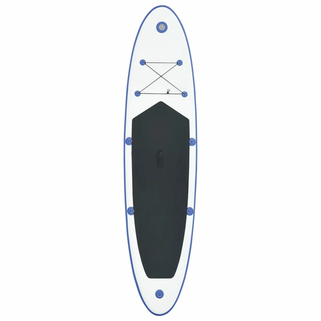 Paddleboard Blue Set White and Inflatable