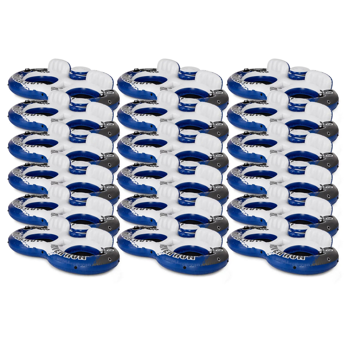 II Person Inflatable w/ Intex 2 Run Pool Tube River Float Pack) Cooler (18