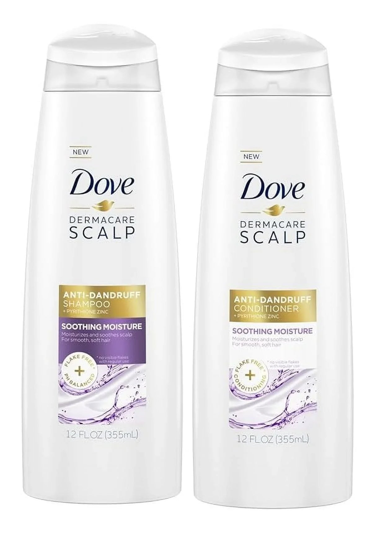 Moisture Scalp Dove Anti-Dandruff Conditioner Soothing & Shampoo DermaCare