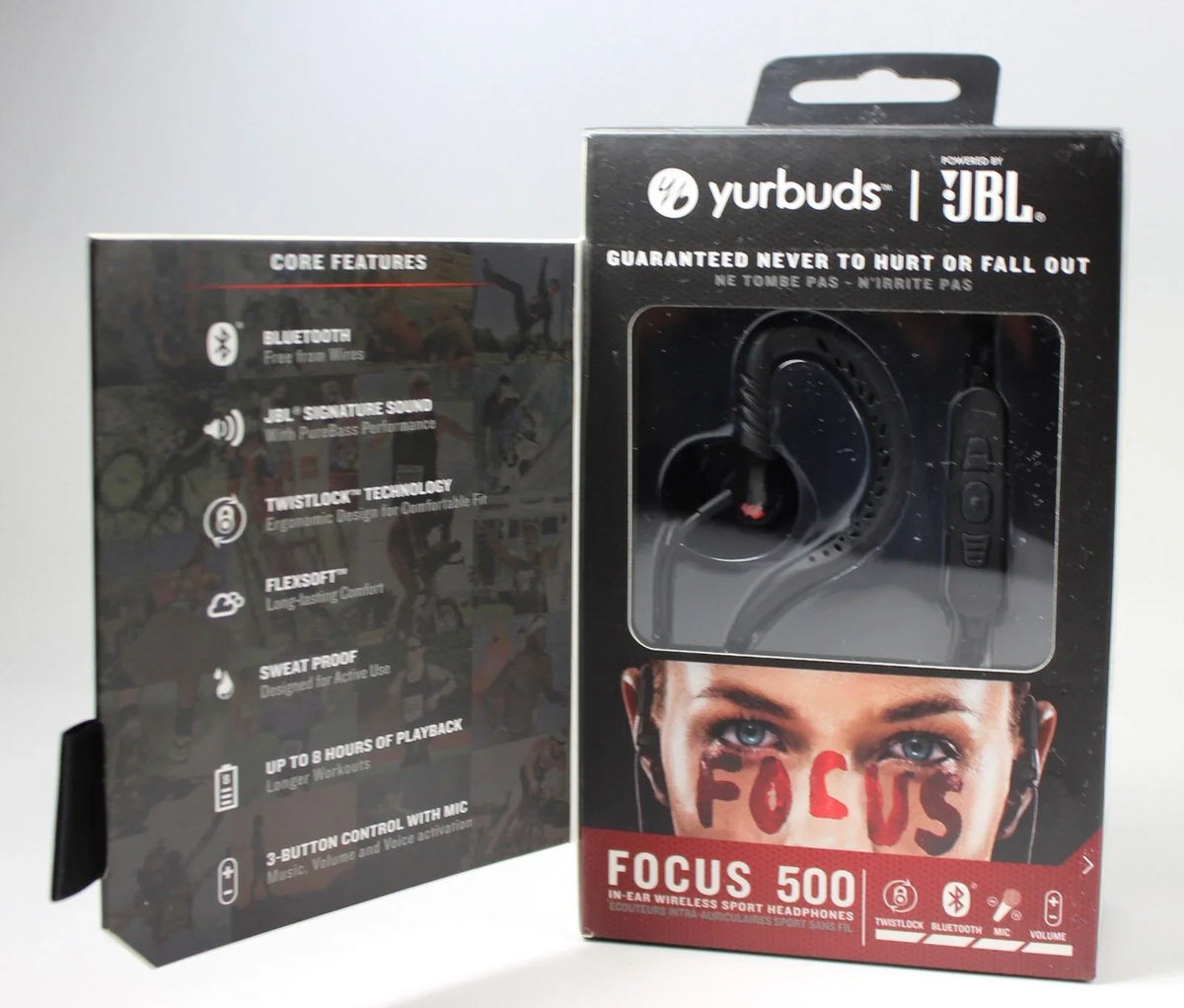 Sport Headphones Focus JBLFOCU500BLK In-Ear Wireless JBL 500
